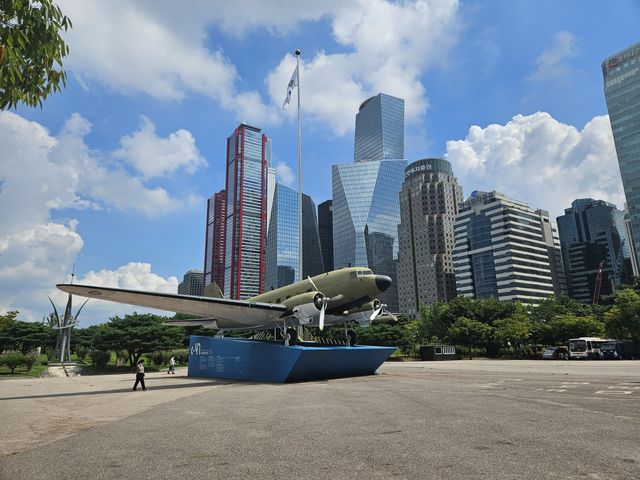 汝矣島公園からの景色