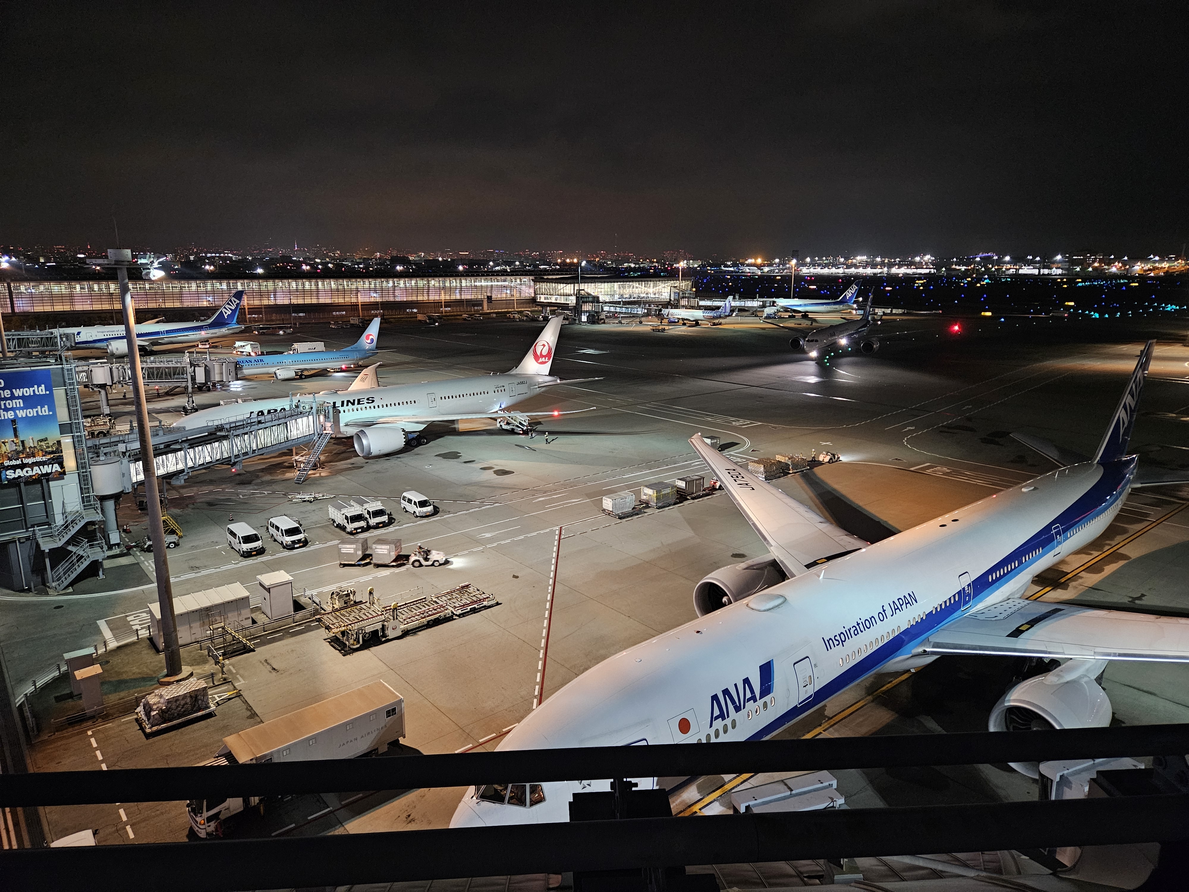 展望デッキから