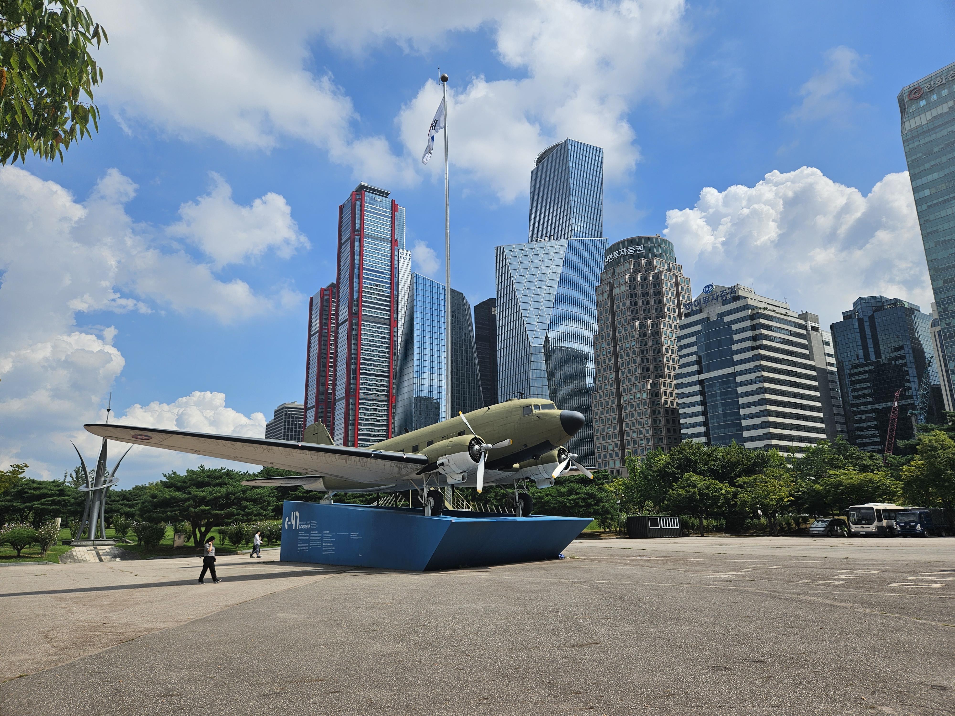 汝矣島公園からの景色