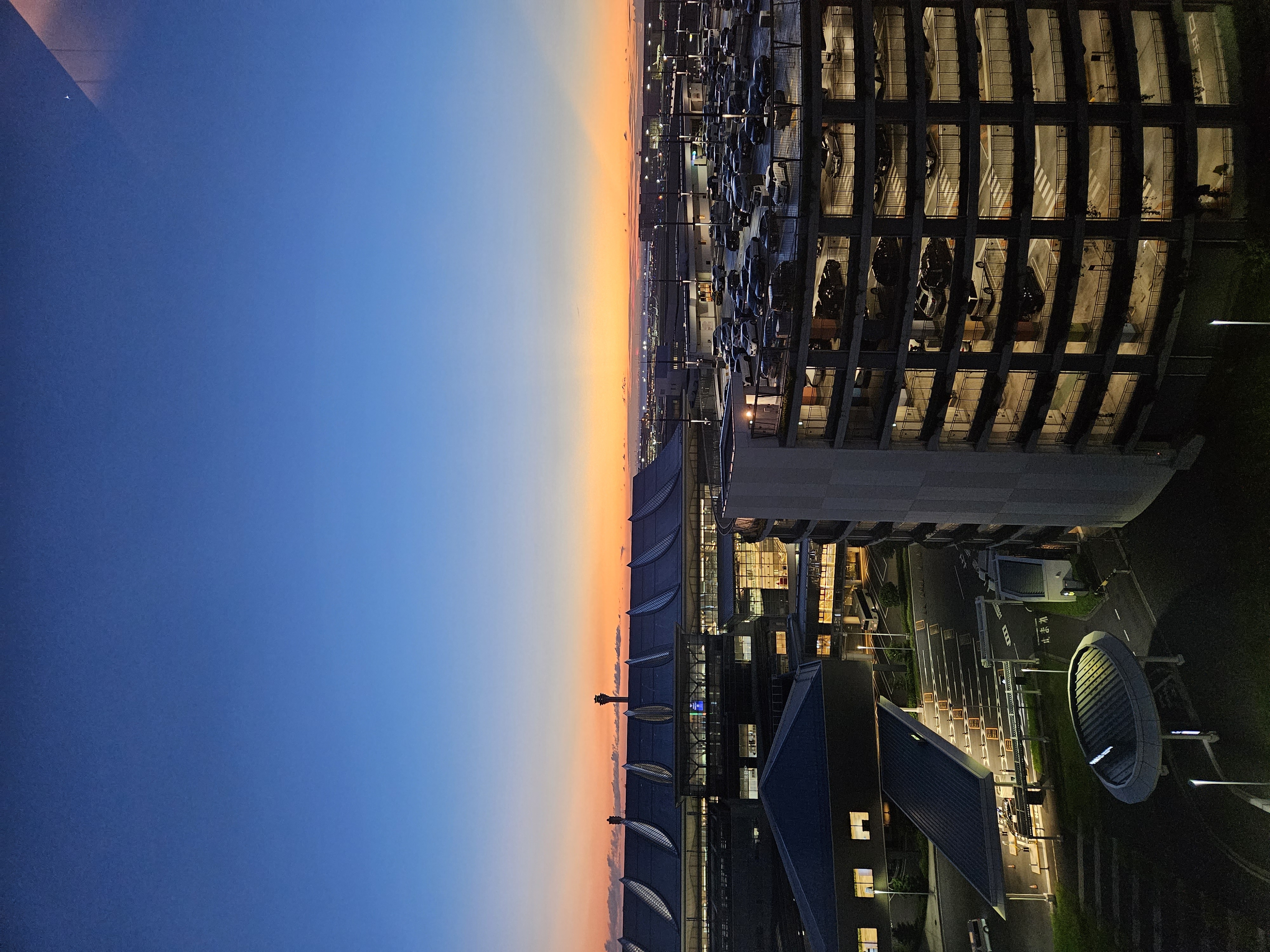 朝になりました