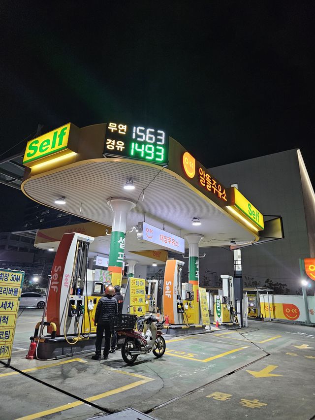 ガソリンの値段は？