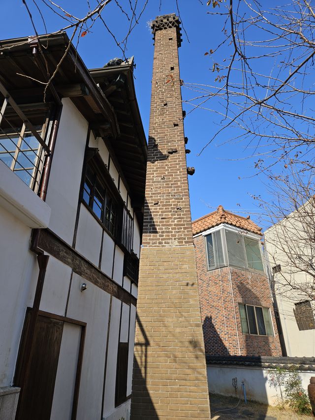 オンドルの煙突かな？