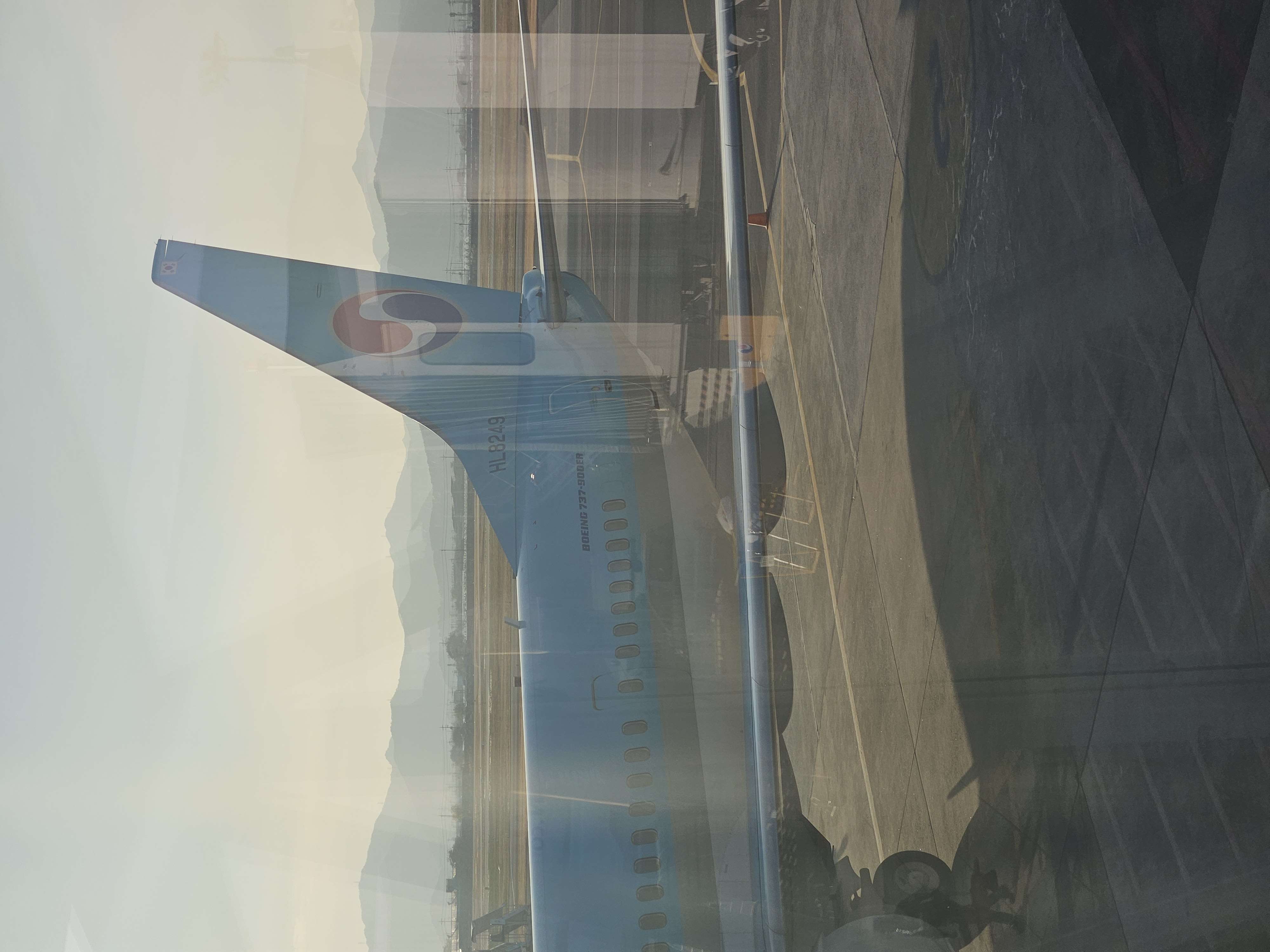 帰りは大韓航空