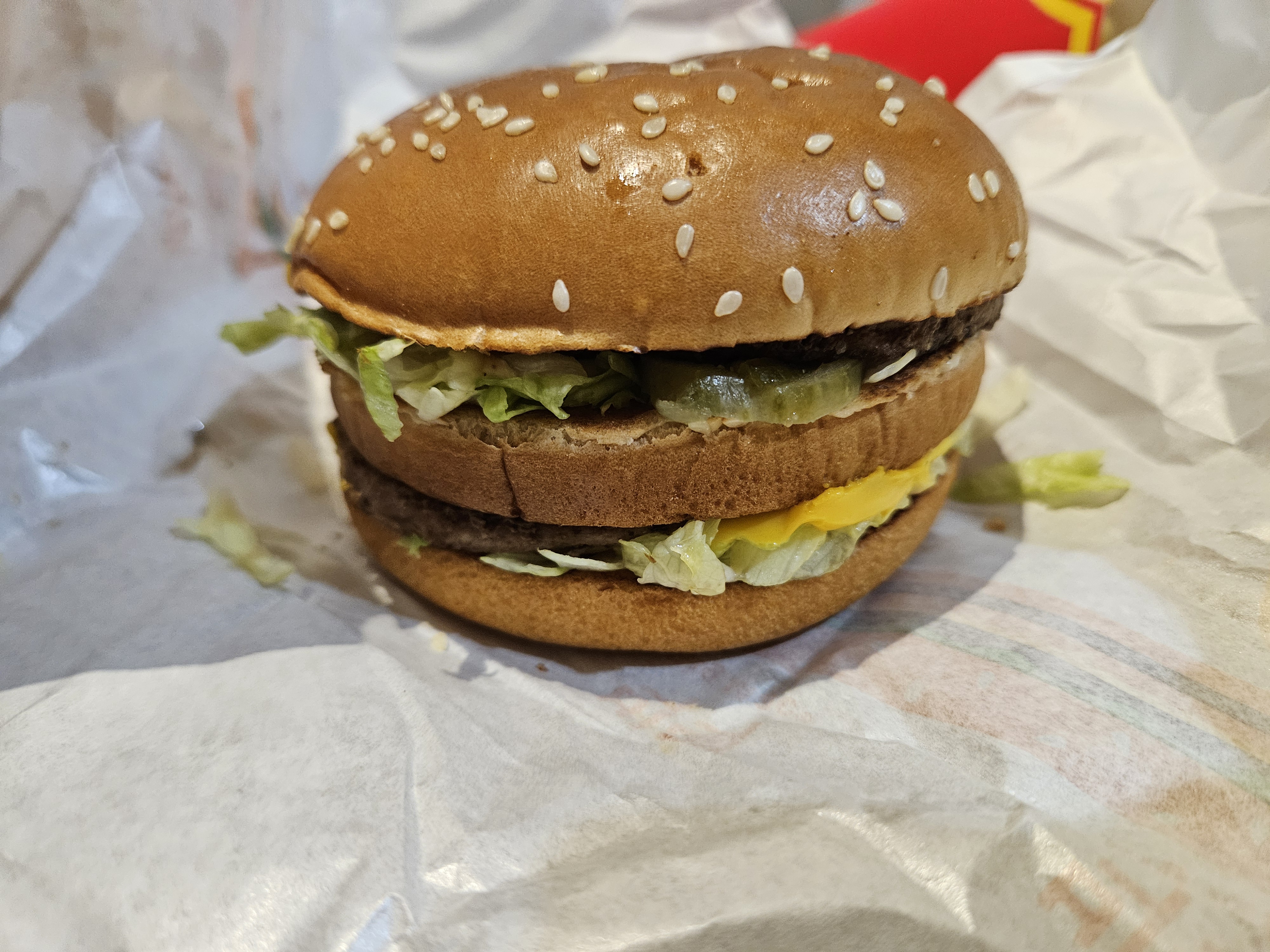 晩ご飯はビッグマック