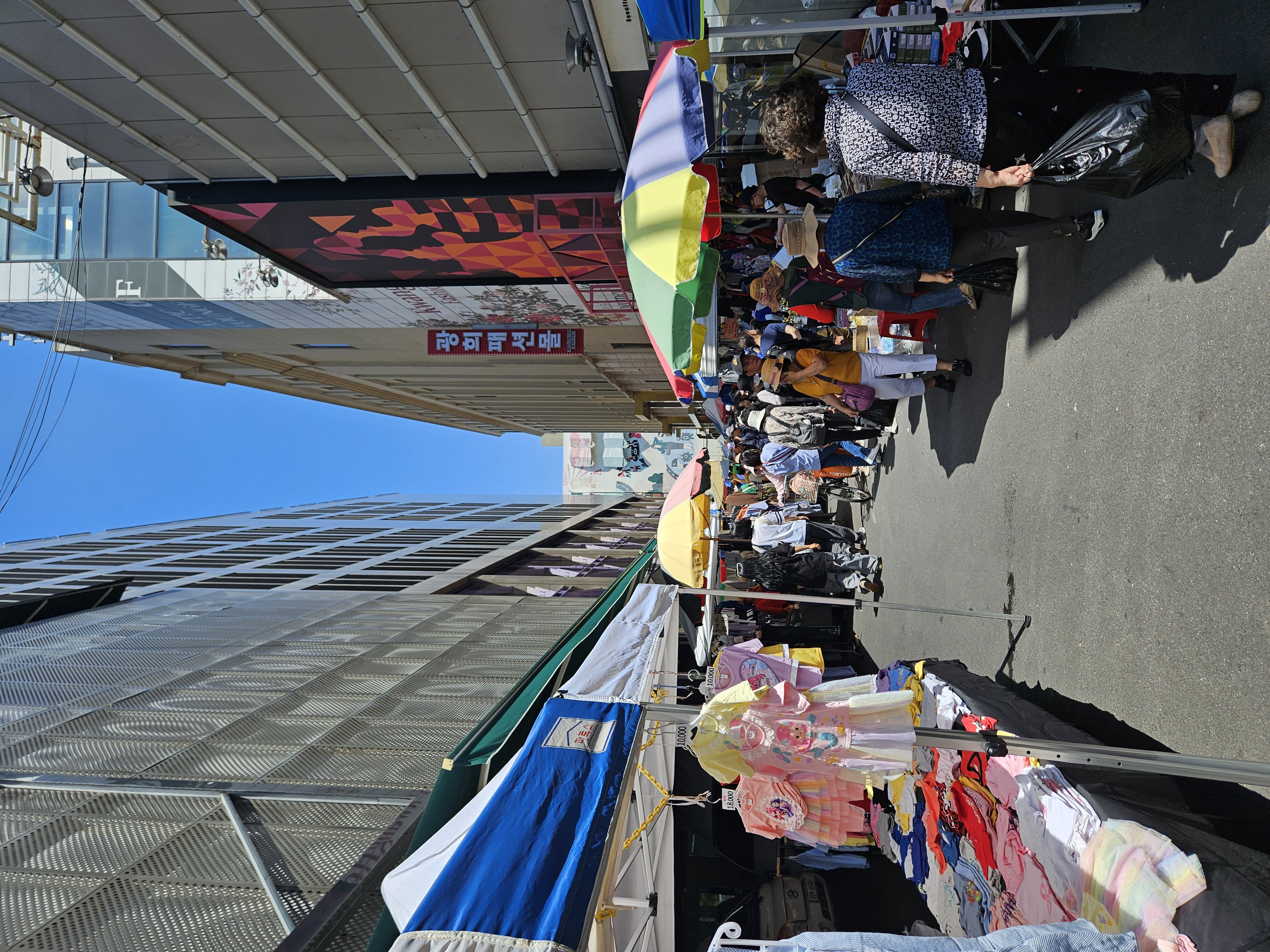 韓国らしい露店