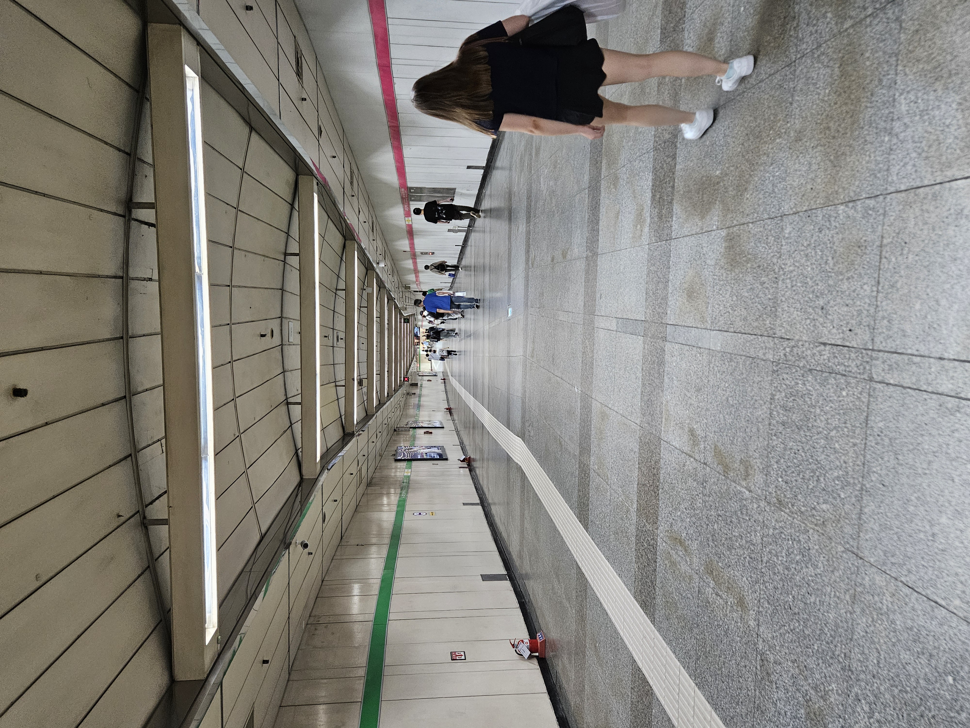 2号線から8号線に乗り換え