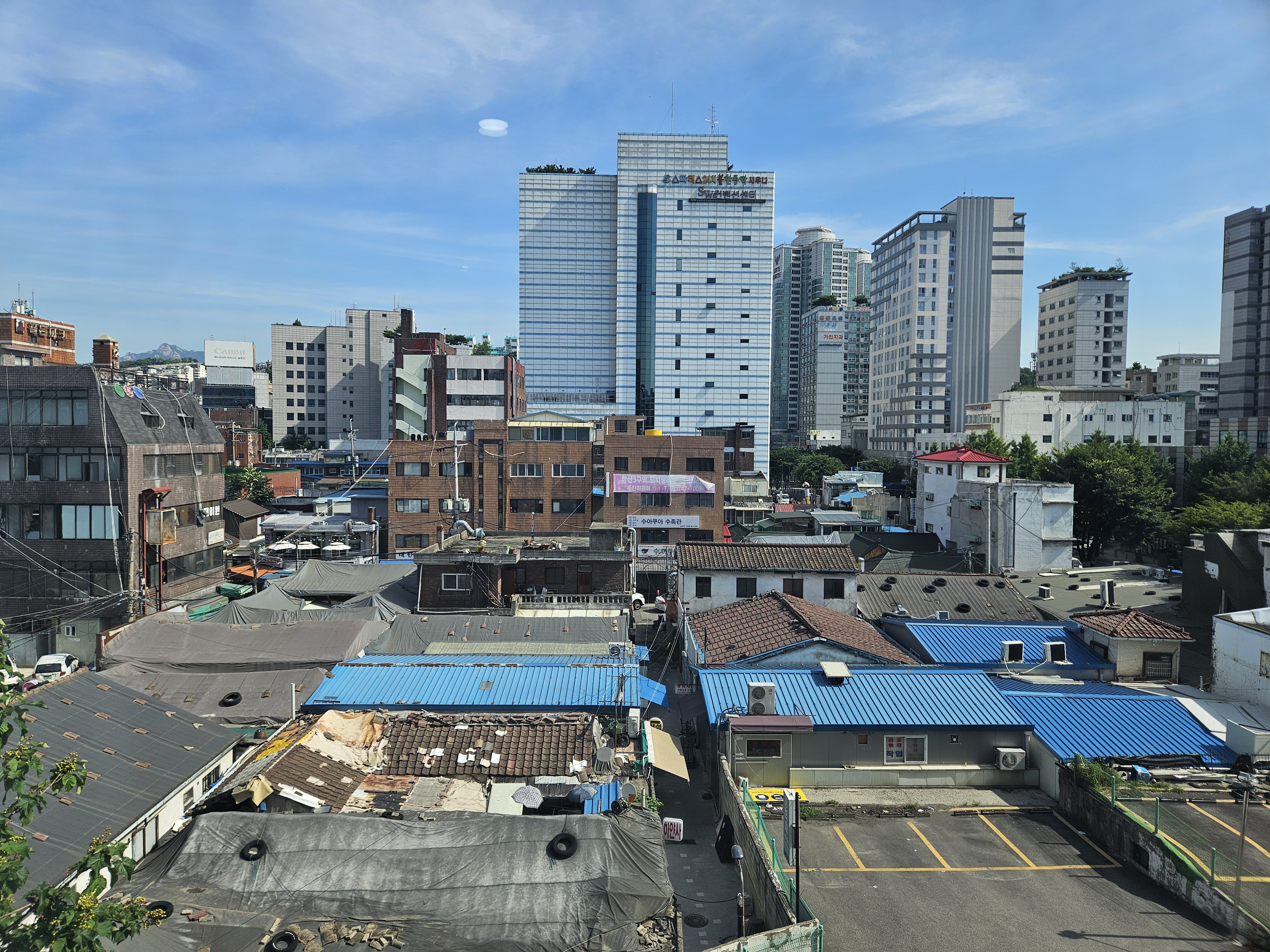 ホテルからのビュー