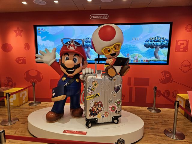 マリオたちもおでかけ