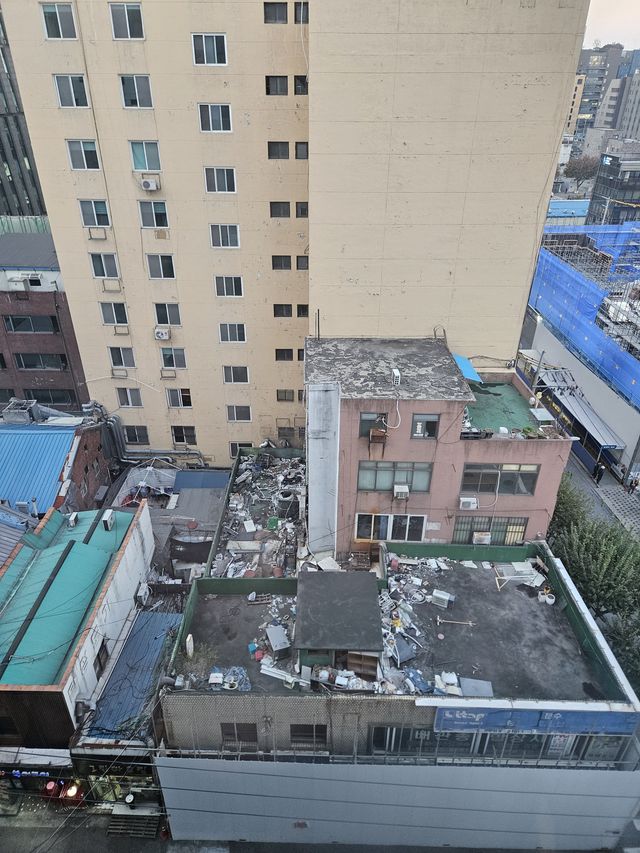 ホテルからのビュー