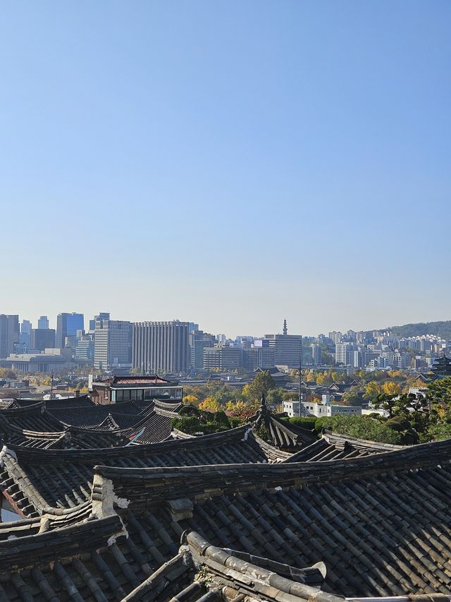 景福宮を見下ろす