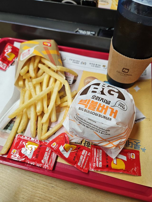 朝ご飯のロッテリア