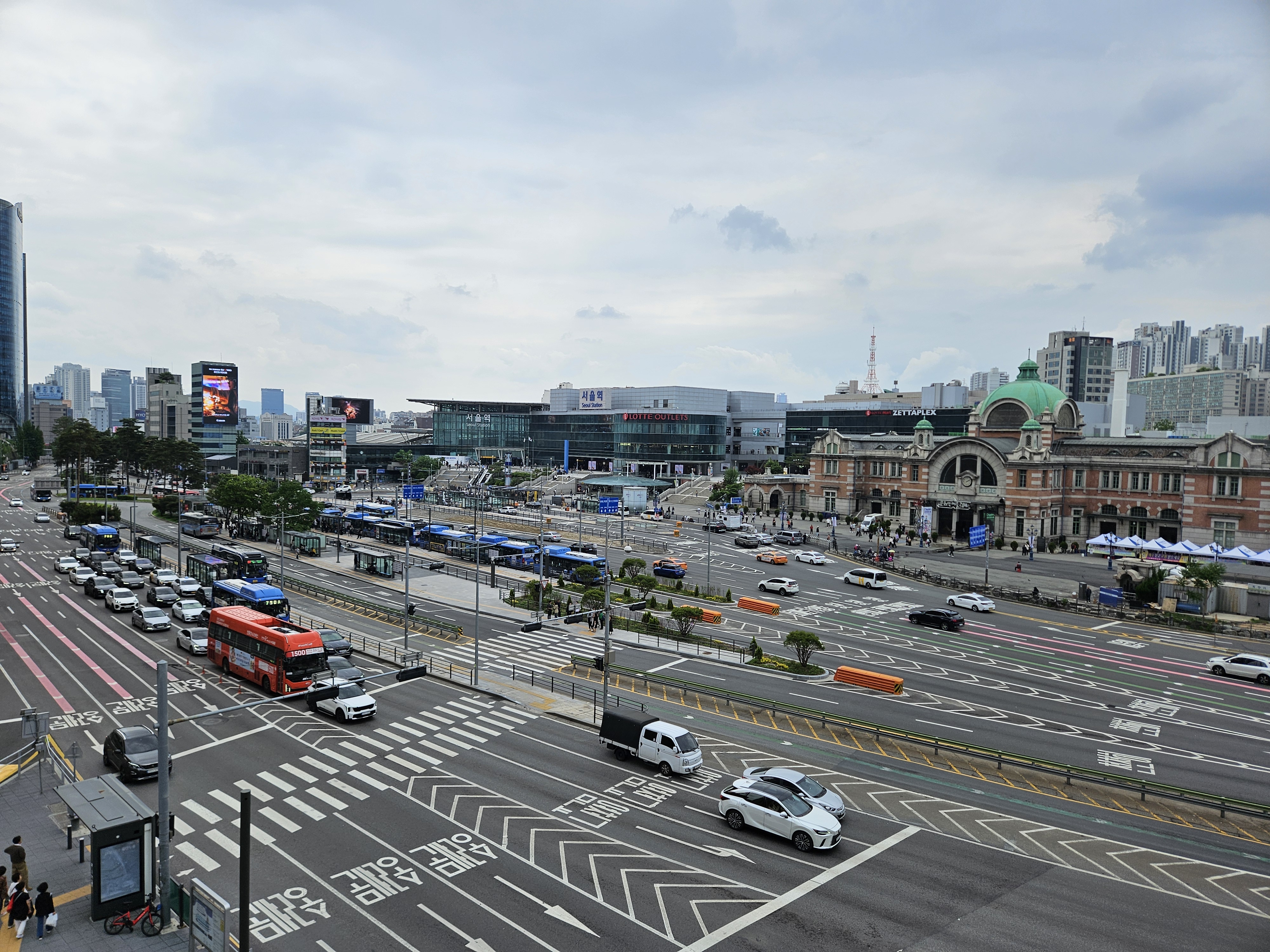 ソウル駅に戻ってきました