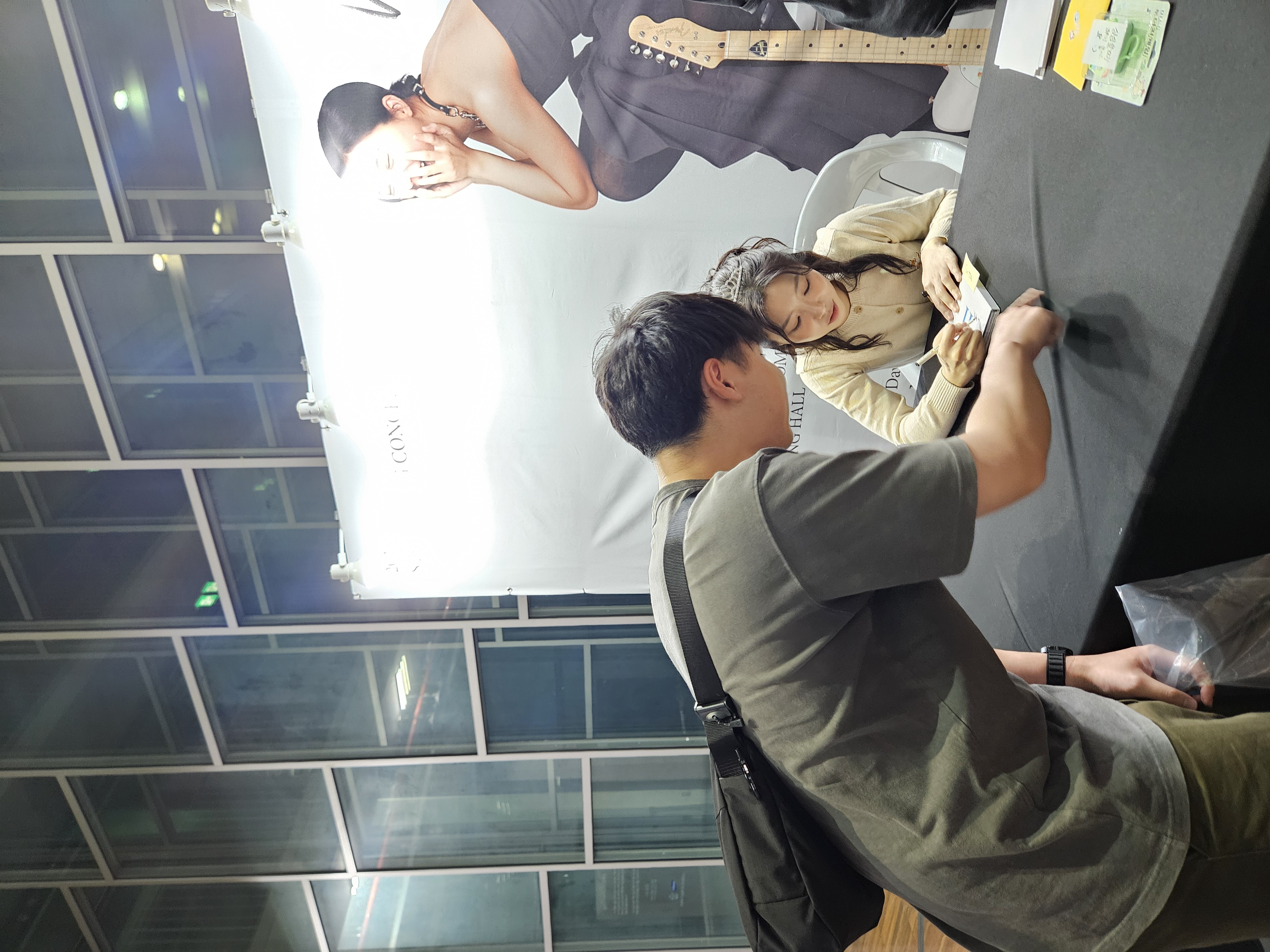 お話できました